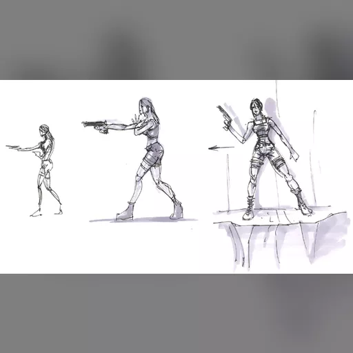 animateion medium:artwork official_artwork series:tomb_raider sketches tomb_raider_legends // 595x326 // 86.0KB // jpg // image/jpeg // cliffwalking