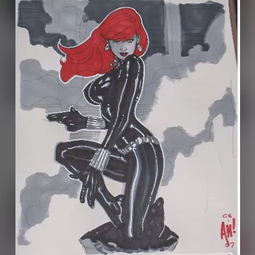 alias:black_widow artist:adam_hughes character:natasha_romanova medium:artwork publisher:marvel // 522x593 // 40.3KB // jpg // image/jpeg // black_widow_ah_star_wars_celebration_europe