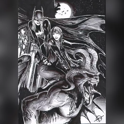 artist:nebezial batgirl medium:artwork // 1000x1414 // 605.9KB // jpg // image/jpeg // comission_batgirls___that_s_my_spot__by_nebezial