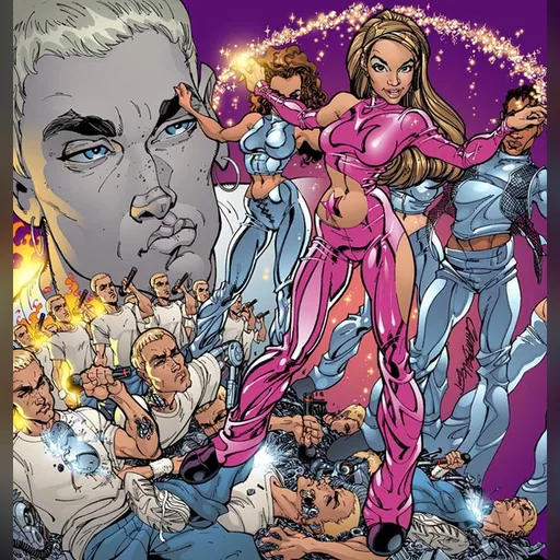 artist:j_scott_campbell medium:artwork // 700x735 // 196.5KB // jpg // image/jpeg // Britney_Spears__Eminem