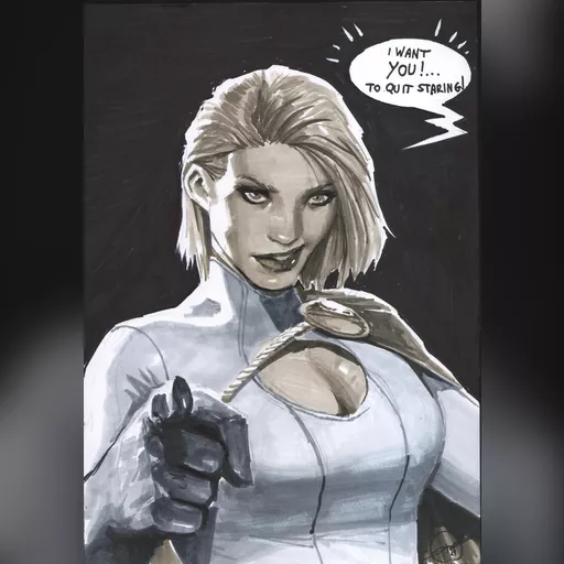 alias:karen_starr alias:power_girl artist:nebezial character:kara_zor-l medium:artwork publisher:dc // 847x1200 // 171.4KB // jpg // image/jpeg // powergirl_bust___um___hm___poor_wording_there_by_nebezial-d6