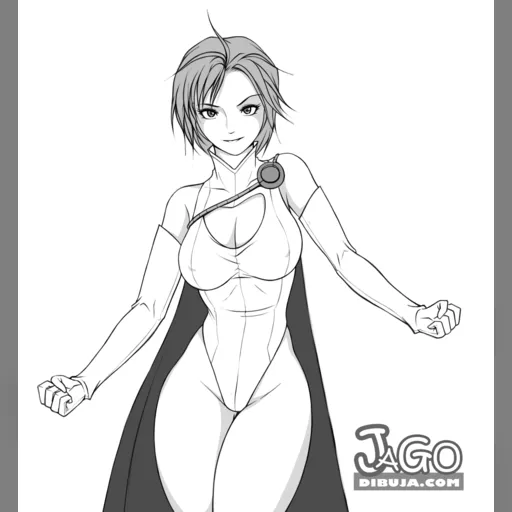 alias:karen_starr alias:power_girl artist:jago character:kara_zor-l grayscale medium:artwork medium:drawing plus_artist publisher:dc // 2481x2668 // 655.8KB // jpg // image/jpeg // powergirl