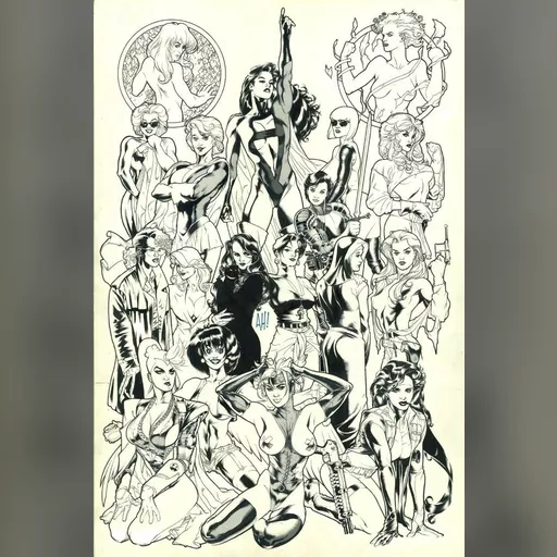 artist:adam_hughes medium:artwork // 826x1241 // 235.9KB // jpg // image/jpeg // Penthouse_Poster_by_Adam_Hughes