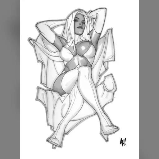 alias:white_queen artist:adam_hughes character:emma_frost medium:artwork publisher:marvel series:x-men // 504x673 // 70.1KB // jpg // image/jpeg // AHemma