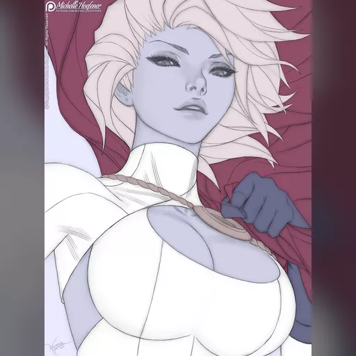 alias:karen_starr alias:power_girl artist:michelle_hoefener character:kara_zor-l medium:artwork publisher:dc // 864x1152 // 418.8KB // jpg // image/jpeg // power_girl___line_art_by_michellehoefener-damt1zm