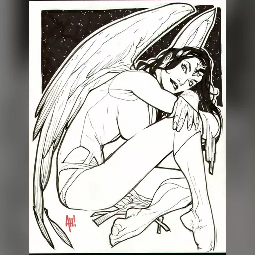 artist:adam_hughes medium:artwork // 600x776 // 124.1KB // jpg // image/jpeg // AHDawnstarB