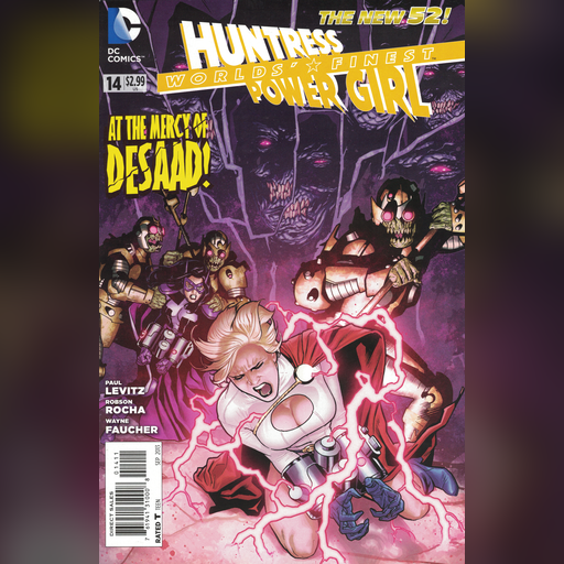 alias:karen_starr alias:power_girl character:kara_zor-l comic_cover huntress medium:artwork official publisher:dc scan series:worlds_finest // 3964x6104 // 27.0MB // webp // image/webp; lossless=true // worlds_finest_huntress_power_girl_14