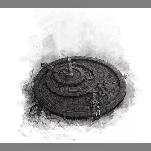 medium:artwork official_artwork series:tomb_raider tomb_raider_underworld // 4592x4116 // 3.1MB // jpg // image/jpeg // Calendar-5-large-statue