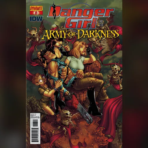 army character:abbey_chase character:silicon_valerie character:sydney_savage comic_cover darkness medium:artwork of scan series:danger_girl series:danger_girl_army_of_darkness // 3960x6090 // 43.2MB // webp // image/webp; lossless=true // CCI03032019_0005