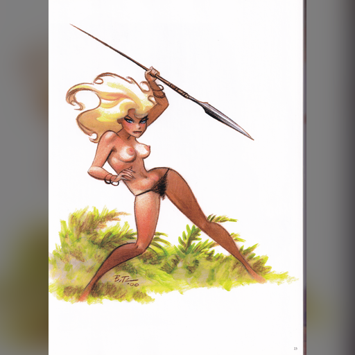 artist:bruce_timm official scan the_big_tease // 5104x7016 // 41.1MB // webp // image/webp; lossless=true // page_023