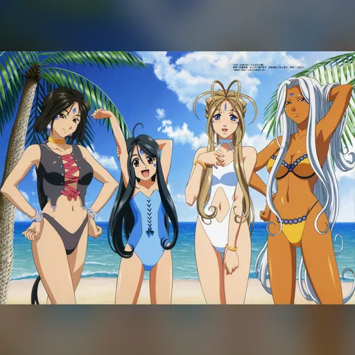 official_artwork series:oh_my_goddess // 6988x4985 // 4.5MB // jpg // image/jpeg // 597605