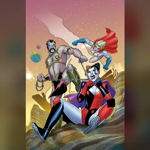 alias:harley_quinn alias:karen_starr alias:power_girl artist:amanda_conner character:harleen_quinzel character:kara_zor-l medium:artwork publisher:dc series:batman // 1500x2277 // 755.5KB // jpg // image/jpeg // Harley_Quinn_and_Power_Girl_Vol_1_3_Textless