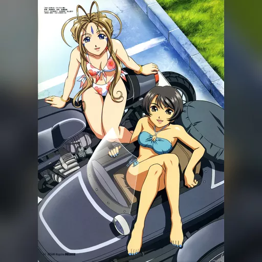 official_artwork series:oh_my_goddess // 3000x4222 // 4.4MB // jpg // image/jpeg // 601004