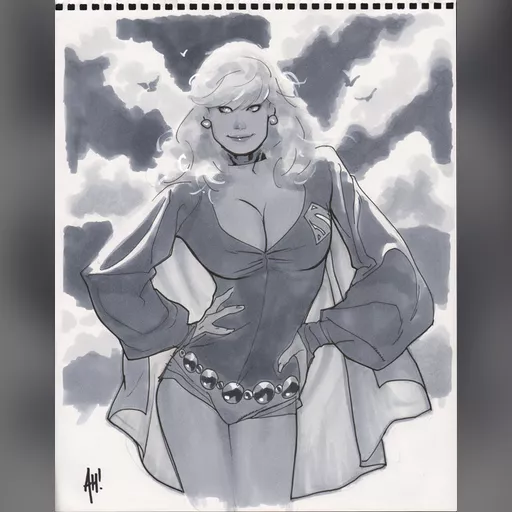 alias:supergirl artist:adam_hughes character:kara_zor-el medium:artwork publisher:dc series:superman // 600x764 // 166.2KB // jpg // image/jpeg // supergirlah