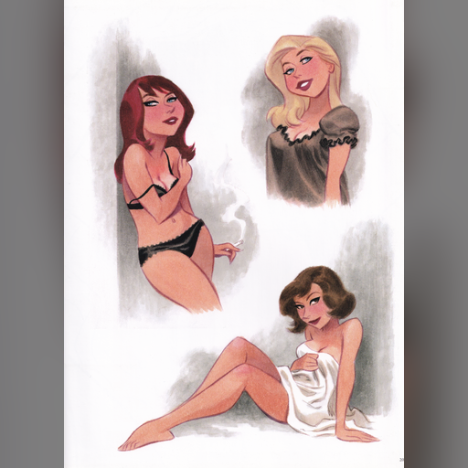 artist:bruce_timm official scan the_big_tease // 5104x7016 // 55.5MB // webp // image/webp; lossless=true // page_205