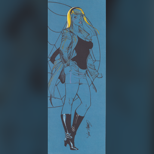 Tall_Sketchbook artist:j_scott_campbell character:gwen_stacy medium:artwork medium:drawing official publisher:marvel scan series:spider-man tall // 2486x6589 // 33.0MB // webp // image/webp; lossless=true // page_16