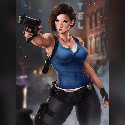 2020 2020-03_batch_1 artist:dandon_fuga character:jill_valentine jill march medium:artwork medium:drawing publisher:capcom purchased series:resident_evil site:patreon valentine // 3672x4961 // 2.1MB // jpg // image/jpeg // Jill-Hi-Res-0SFW-02