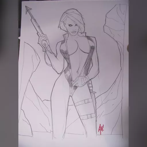 artist:adam_hughes character:abbey_chase medium:artwork series:danger_girl // 432x576 // 44.2KB // jpg // image/jpeg // abbeychase