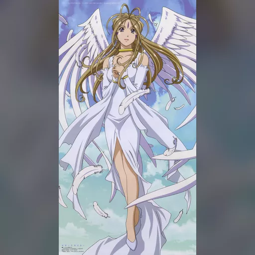 official_artwork series:oh_my_goddess // 3493x6476 // 3.0MB // jpg // image/jpeg // 102232