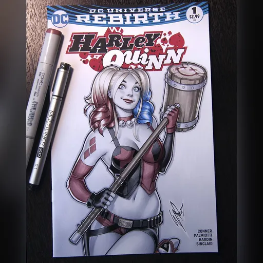 alias:harley_quinn artist:warren_louw character:harleen_quinzel medium:artwork publisher:dc series:batman // 1080x1350 // 223.4KB // jpg // image/jpeg // 18808779_137122686837199_9204057787967995904_n