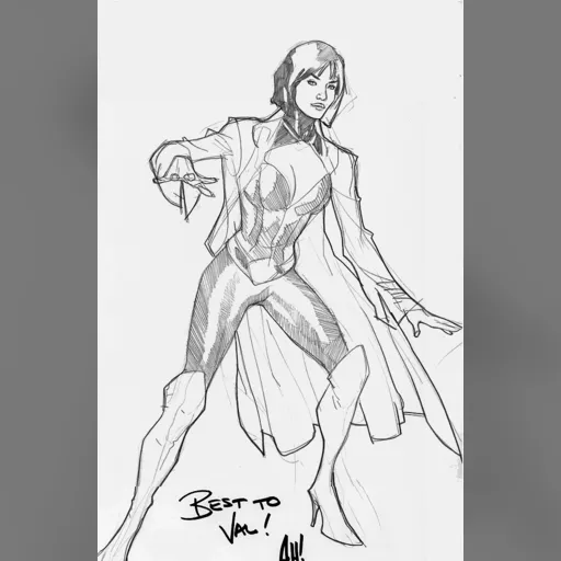 artist:adam_hughes medium:artwork // 658x1009 // 188.6KB // jpg // image/jpeg // FoxBOP_HUNTRESS_AH