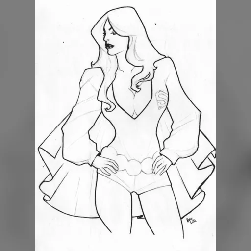 alias:supergirl artist:kaloy_costa character:kara_zor-el grayscale medium:artwork publisher:dc series:superman style:benes // 1151x1600 // 189.6KB // jpg // image/jpeg // super_girl_by_kaloy_costa-d7hwkea