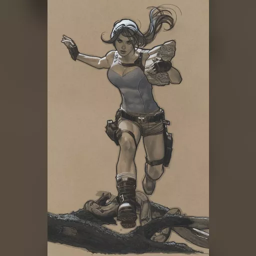 artist:adam_hughes character:lara_croft medium:artwork official official_artwork series:tomb_raider // 590x936 // 86.6KB // jpg // image/jpeg // DjNDxI8VAAEUf2H