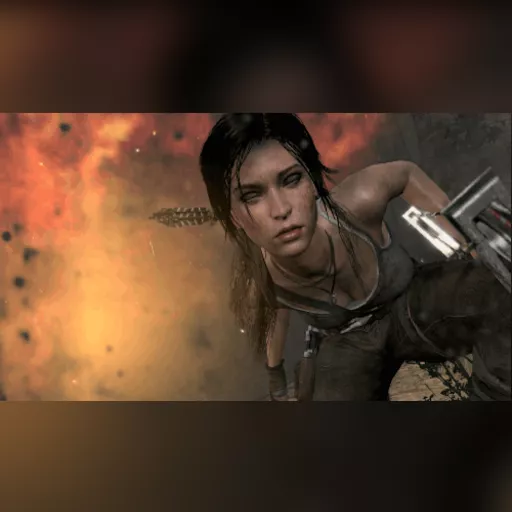 gifs medium:artwork official_artwork series:tomb_raider tomb_raider_2013 // 500x282 // 1.8MB // gif // image/gif // face-1