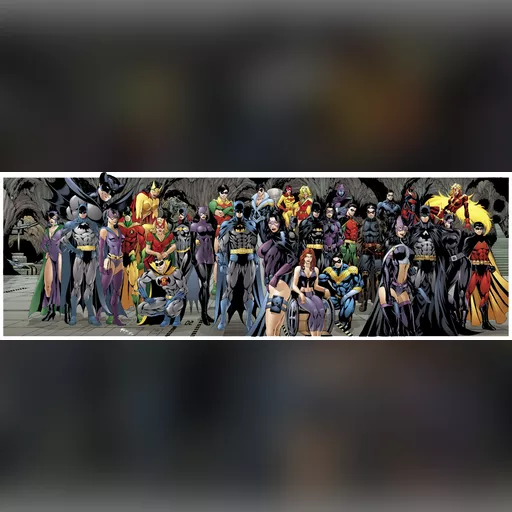 artist:fred_benes medium:artwork medium:drawing style:benes // 2431x800 // 1.6MB // jpg // image/jpeg // batfamilycolored