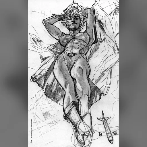 alias:karen_starr alias:power_girl artist:adam_hughes character:kara_zor-l medium:artwork publisher:dc // 621x1000 // 323.7KB // jpg // image/jpeg // Power-Girl-Adam-Hughes-Linework