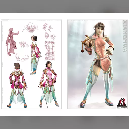 medium:artwork official_artwork publisher:namco series:soul_calibur soul_calibur_4 // 1280x1024 // 223.5KB // jpg // image/jpeg // Xianghua_1