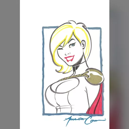 alias:karen_starr alias:power_girl artist:amanda_conner character:kara_zor-l medium:artwork publisher:dc // 555x800 // 158.2KB // jpg // image/jpeg // Amanda Conner powergirl (1)