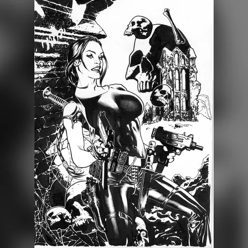 artist:adam_hughes character:lara_croft medium:artwork official official_artwork series:tomb_raider // 625x864 // 192.8KB // jpg // image/jpeg // tr44