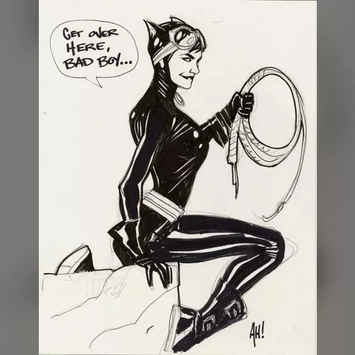 artist:adam_hughes character:selina_kyle medium:artwork // 626x800 // 84.4KB // jpg // image/jpeg // ah-Catwoman