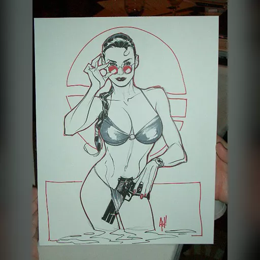 artist:adam_hughes character:lara_croft medium:artwork series:tomb_raider // 480x640 // 73.6KB // jpg // image/jpeg // LARA-1