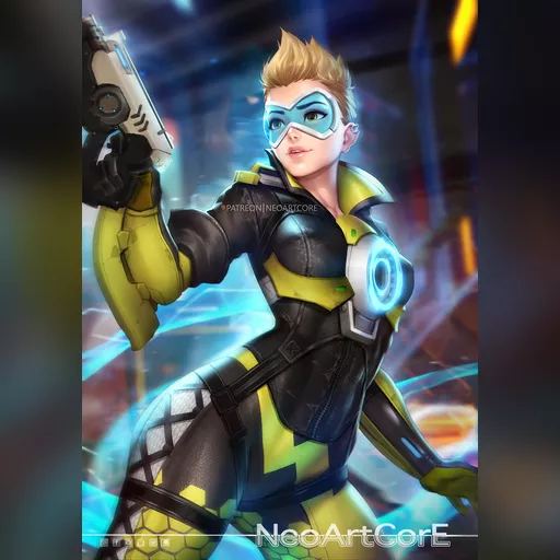 artist:neoartcore medium:artwork medium:drawing // 800x1132 // 663.1KB // jpg // image/jpeg // tracer_overwatch_by_neoartcore-dccqynh