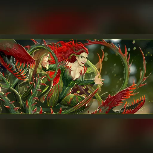 alias:poison_ivy artist:nebezial character:pamela_isley medium:artwork publisher:dc series:batman // 1300x717 // 129.6KB // jpg // image/jpeg // poison_ivy_by_nebezial-db0n8ow