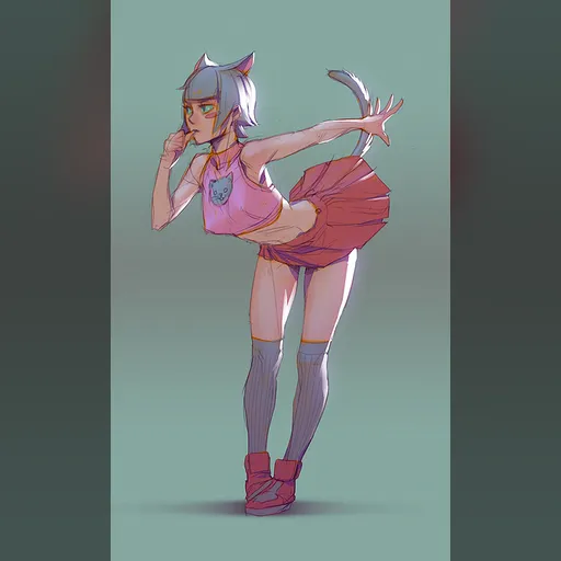 artist:moonlightorange medium:artwork // 518x856 // 377.4KB // jpg // image/jpeg // nekoneko_by_moonlightorange-d9jexjd