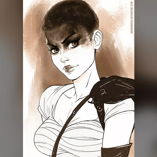 artist:dandon_fuga medium:artwork medium:drawing // 600x847 // 120.8KB // jpg // image/jpeg // furiosa_by_dandonfuga-d8ukuhf