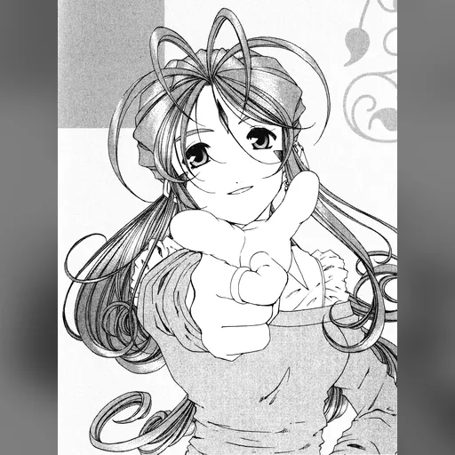 official_artwork series:oh_my_goddess // 1885x2524 // 1.5MB // jpg // image/jpeg // 633249