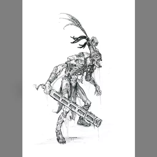 medium:artwork official_artwork series:tomb_raider stopgap tomb_raider_underworld // 3012x4200 // 4.8MB // jpg // image/jpeg // Mayan-Thrall-Sketch-1