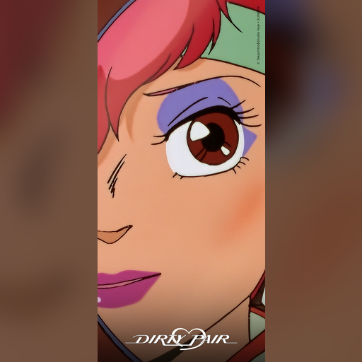 iphone medium:artwork official official_artwork series:dirty_pair wallpaper // 828x1792 // 917.4KB // webp // image/webp; lossless=true // iPhone-XR-11