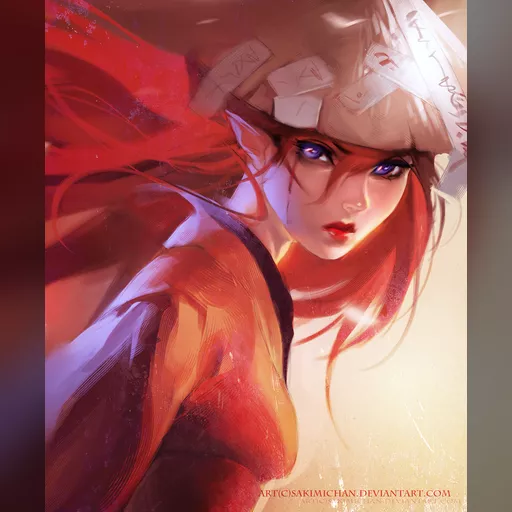 artist:sakimichan medium:artwork medium:drawing plus_artist // 990x1200 // 1.0MB // jpg // image/jpeg // red_wind_by_sakimichan-d3izo6y