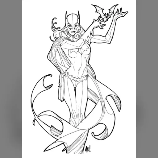 artist:adam_hughes batgirl medium:artwork // 550x761 // 90.0KB // jpg // image/jpeg // adam-batgirl