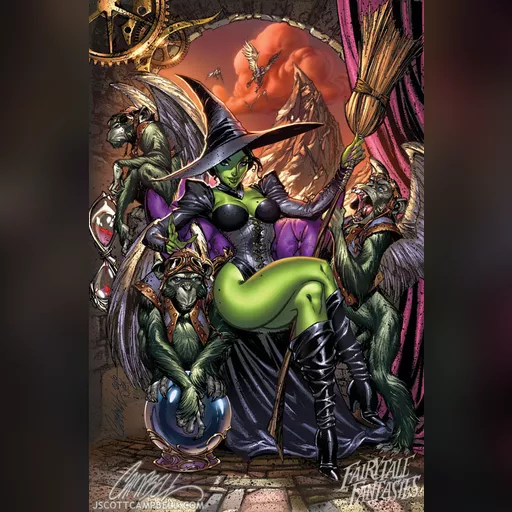 artist:j_scott_campbell medium:artwork // 561x857 // 242.6KB // jpg // image/jpeg // the_wicked_witch_of_the_west_by_j_scott_campbell-d2yr8dn