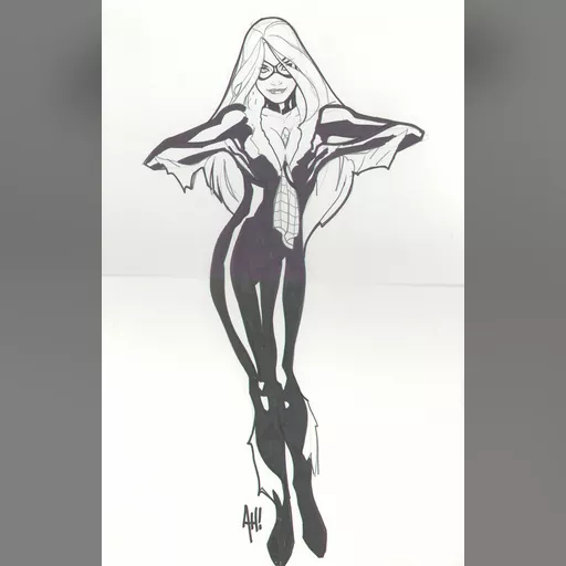 alias:black_cat artist:adam_hughes character:felicia_hardy medium:artwork publisher:marvel series:spider-man // 1000x1563 // 155.1KB // jpg // image/jpeg // hughesblackcat