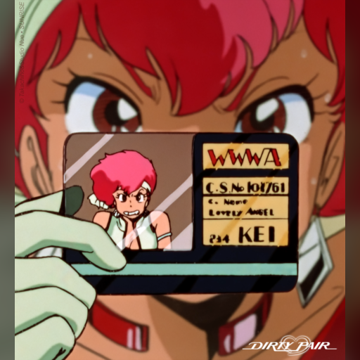 medium:artwork official official_artwork series:dirty_pair tablet wallpaper // 1560x1700 // 1.5MB // webp // image/webp; lossless=true // 1560x1700-1