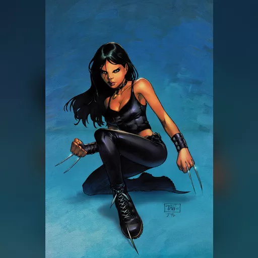 alias:x-23 character:laura_kinney medium:artwork official poster publisher:marvel scan series:x-men // 6101x9377 // 77.7MB // webp // image/webp; lossless=true // Image (2)_stitch