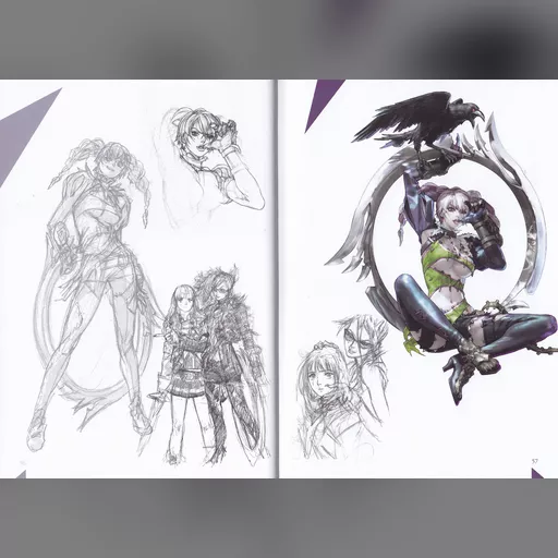 medium:artwork official_artwork publisher:namco series:soul_calibur soul_calibur_5 // 1500x1072 // 1.8MB // jpg // image/jpeg // Tira_SC5_Artbook