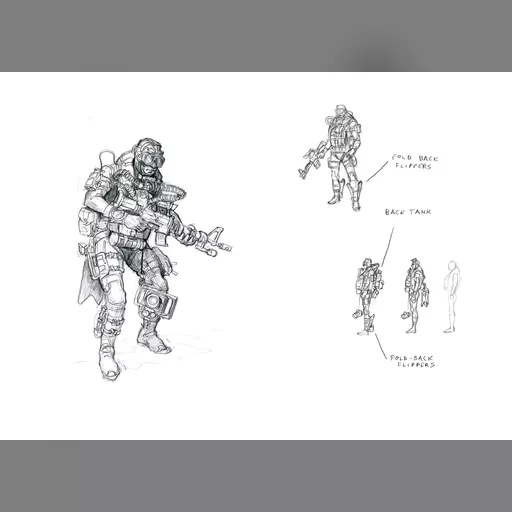 medium:artwork official_artwork series:tomb_raider tomb_raider_underworld // 3316x2383 // 1.9MB // jpg // image/jpeg // Scuba-Merc-Sketches